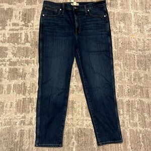 NWT Women’s Madewell Stovepipe Jeans size 32